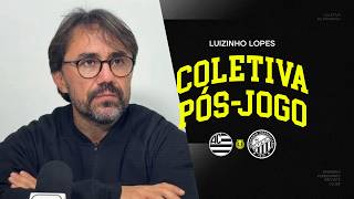 Entrevista | Pós-jogo Athletic 0x1 Operário - 16ª rodada Brasileiro Série B - Luizinho Lopes