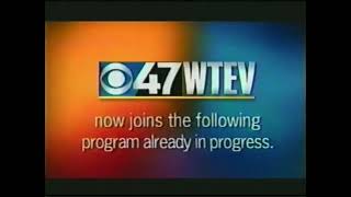 WTEV-TV (Now WJAX-TV) CBS 47 “We Now Join Our Program Already In Progress” (2006) 