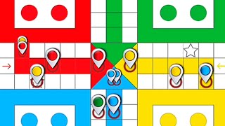 Ludo King Gameplay 🎲 🎯 |4 players in one game 😱| part - 80 #ludoking #gameplay   screenshot 3