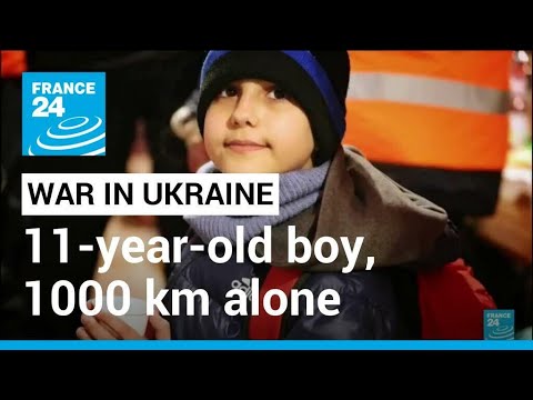War in Ukraine: 11-year-old boy travels 1000 km alone to Slovakia • FRANCE 24 English