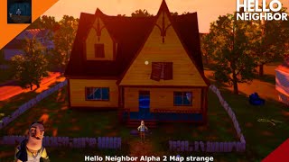 Hello Neighbor Alpha 2 Map unused with alpha3 objects gameplay