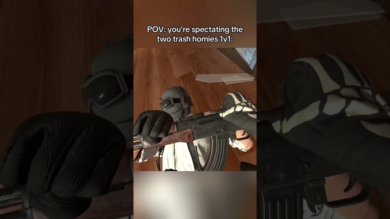 Most cinematic trash you’ll ever see 😭 #bonelab #vr #quest #pov