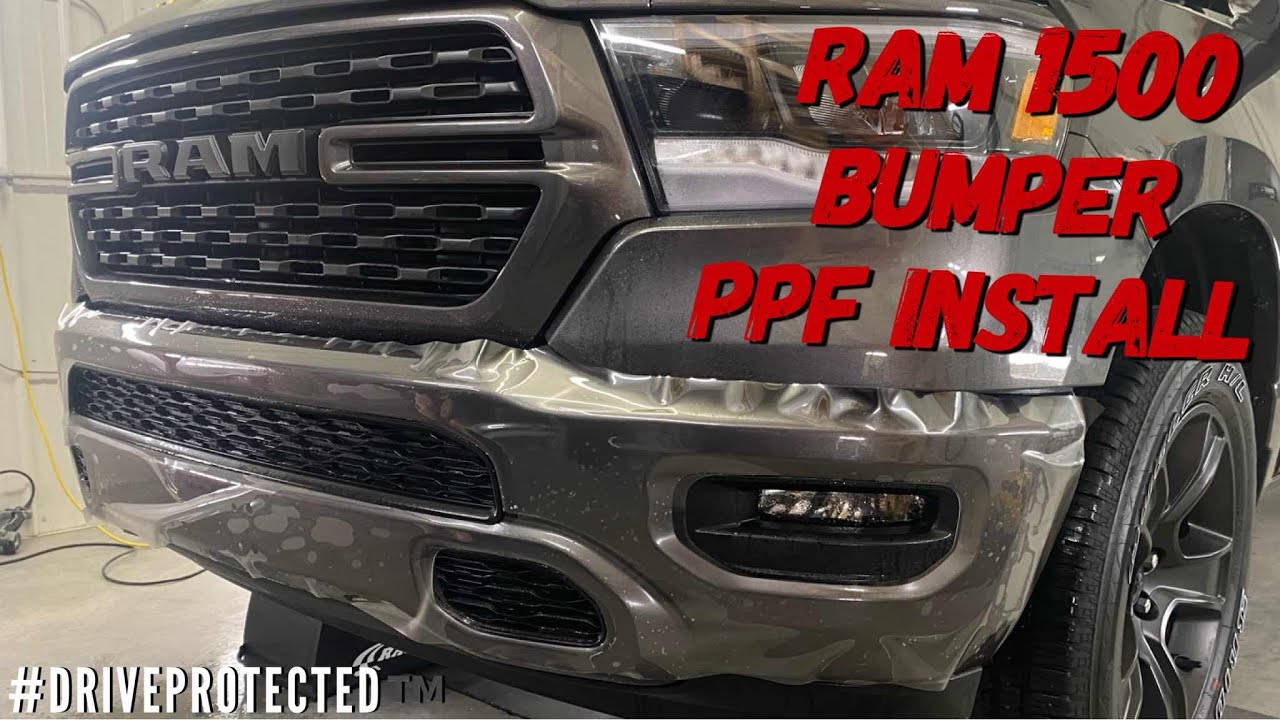 2022 Dodge Ram 1500 Front Bumper PPF Install!