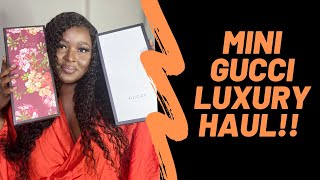 MINI LUXURY UNBOXING/HAUL | GUCCI 2021| IAMRICHCOCOA