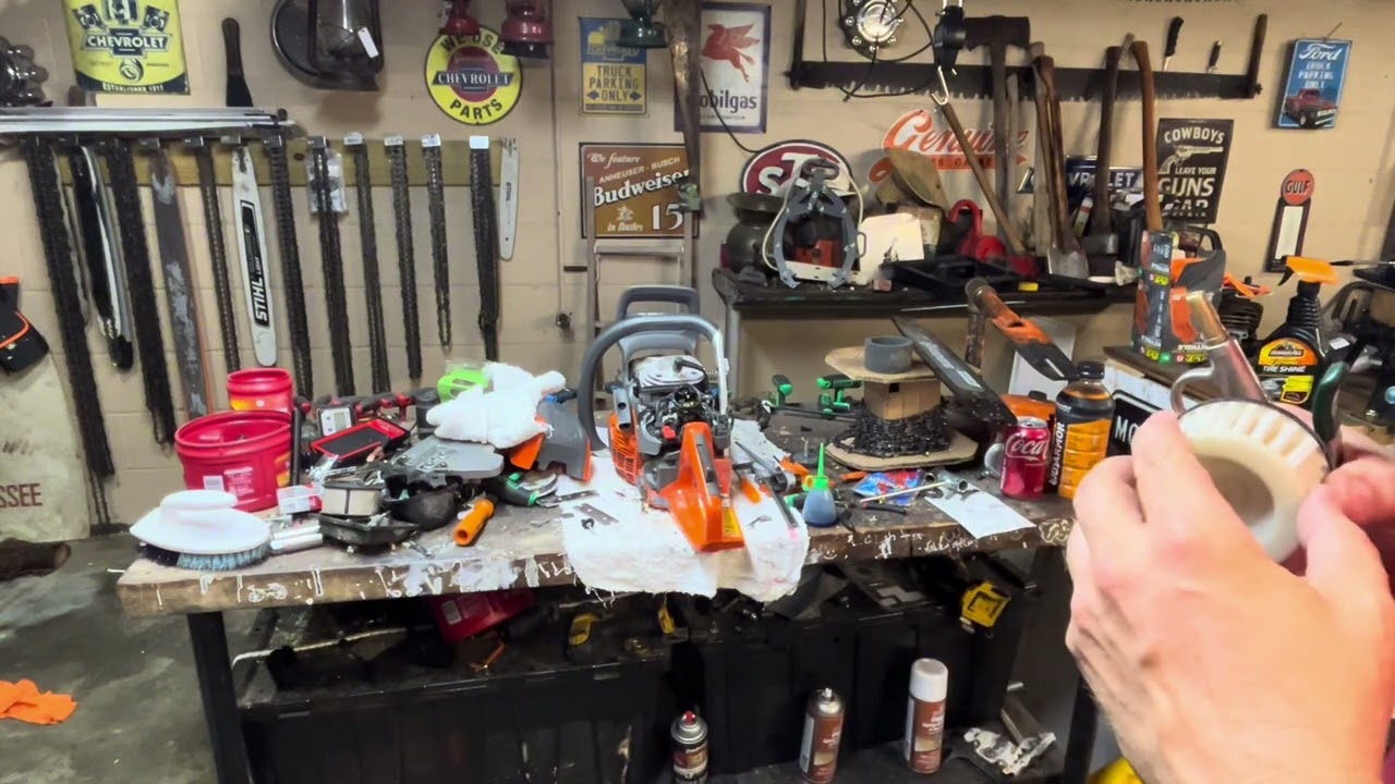 Husqvarna 564xp filter follow up fix - YouTube