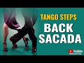TANGO TIPS: Back Sacada Step