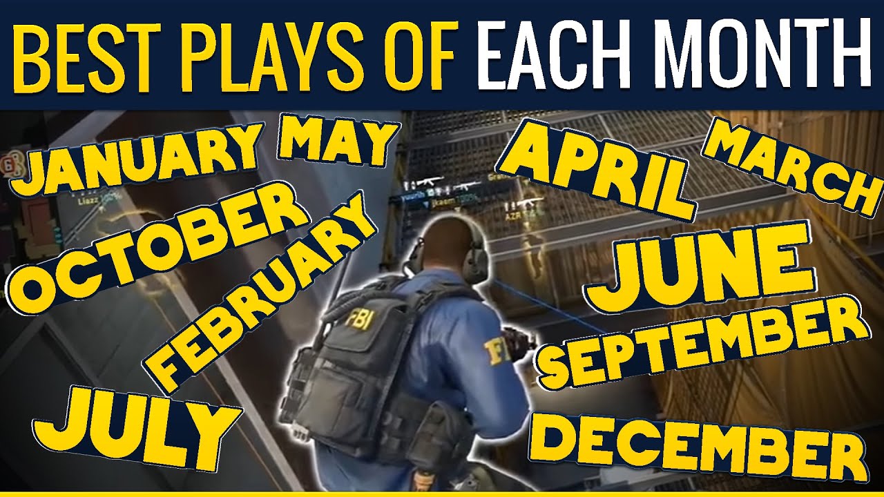 MOST WATCHED CS:GO CLIPS EACH MONTH IN 2020!