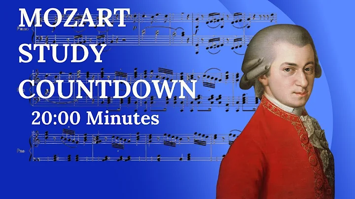 20-Minute Timer with Relaxing Mozart Music 🎵⏳ | Focus & Study Countdown