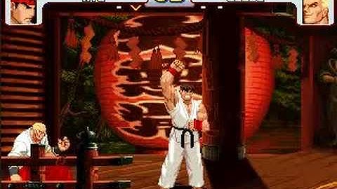 Street Ansatsuken: Ryu vs Geese Howard