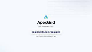 ApexGrid: A Fast JavaScript Data Grid with Sorting, Filtering and Editing