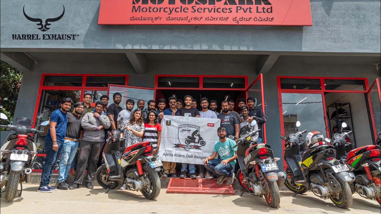 Aprilia Custom Exhaust Trailer | Barrel Exhaust