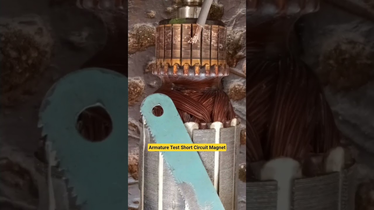 Armature Test Short Circuit Magnet 