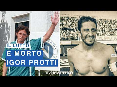 Video È morto Igor Protti, l'annuncio della famiglia: addio all'ex bomber del Napoli