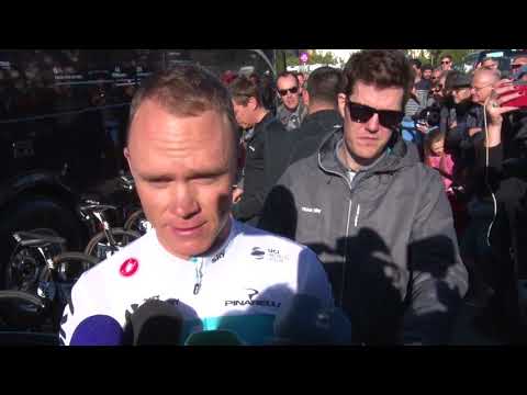 Christopher Froome - interview before the start of Vuelta a Andalucia 2018