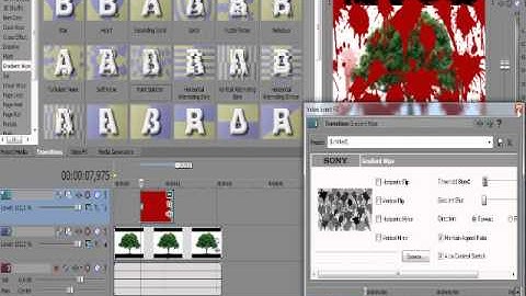 Blood splatter effect - Sony vegas tutorial