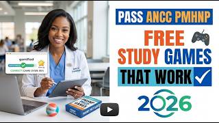 Pass ANCC PMHNP: Free Study Games That Work 2026