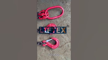 Two Legged Chain Sling #chainsling #sling #liftingsling #heavychain #heavylifting #liftex