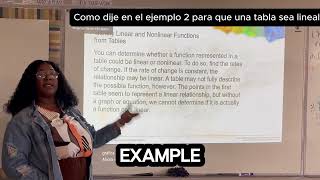 Pre Algebra: Module 5 Lesson 3: Determine Linear and Non-Linear Functions