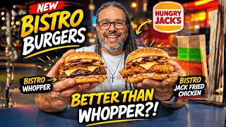 Hungry Jack's NEW Bistro Range – Here's My Honest Thoughts!