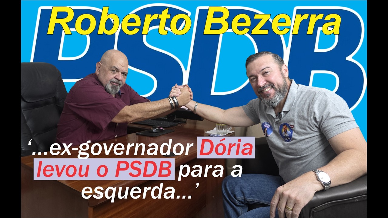 ROBERTO BEZERRA - Tesoureiro do PSDB estadual, empresário e candidato a Dep. Federal fala tudo!