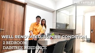 100% Move-in, Quiet Facing, Super Efficient 2-Bedrm at Daintree Residence | #TheYappies (Home Tour)