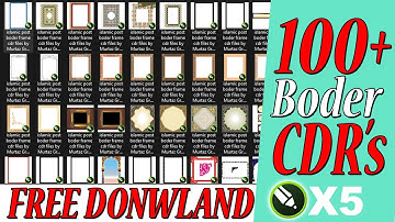 100+Islamic, Boder frames cdr