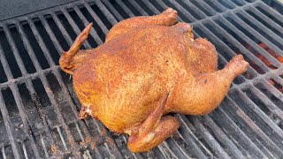 EASY SMOKED WHOLE CHICKEN!!! by New England Fire Cookin 37 views 1 year ago 7 minutes, 37 seconds