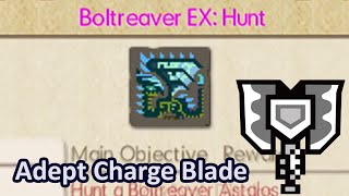 Adept Charge Blade vs Boltreaver EX practice | MHGU