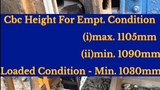 CBC Height Measurement #knowledge #cbc #buffer #height #railway #freight 