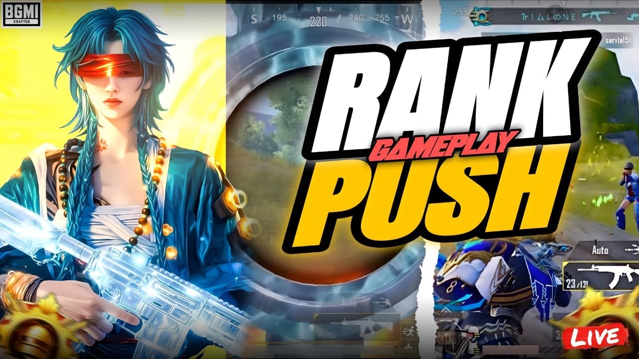 🔴 RANK PUSH GAMEPLAY  | ALONE IS LIVE | #bgmilive #bgmi #krafton #gaming #shortslive  #bgmishort