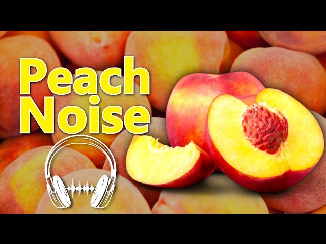 Relaxing Peach Noise | A Juicy Blend of Orange Red Yellow & Pink Noise class=