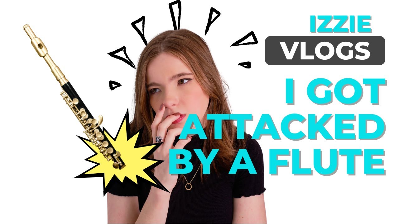 Izzie Okane VLOG - Attacked by a Flute on Halloween?!