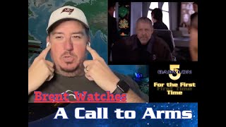 Brent Watches A Call to Arms - Babylon 5 For the First Time | The Movie | Reaction