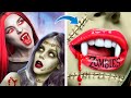 How to Become a Vampire! Vampire Family Adopted Zombie!