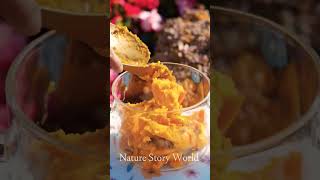 तेल पाम के फल से बनी प्राकृतिक लिपस्टिक💄 #shorts #minivlog #food