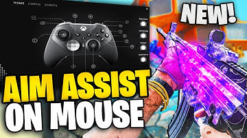 NEW KEYBOARD & MOUSE Aim Assist METHOD in WARZONE
