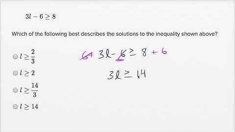 Solving linear equations — Basic example | Math | SAT | Khan Academy