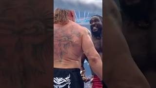 Oba Femi has NO fear 😳 #WrestleMania