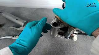 new lip seal - new transfer shaft - new stainless steel guide flange