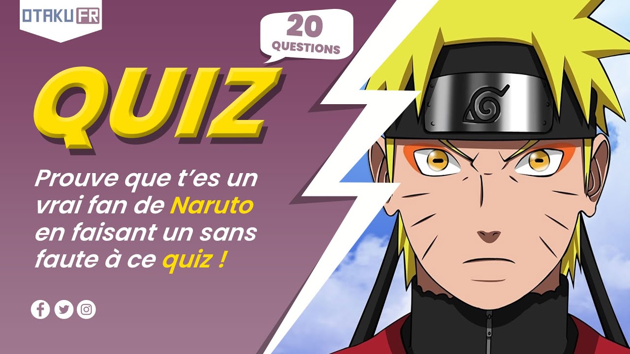 Test Pour Savoir Quel Personnage De Naruto Je Suis