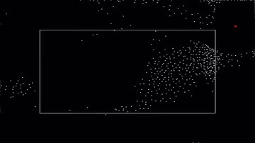 Boids algorithm with predator implemented on RP2040