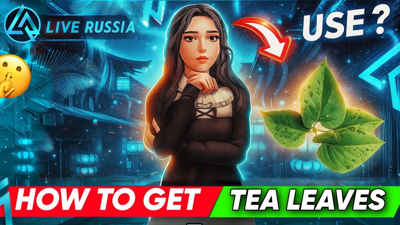 HOW TO GET TEA LEAVES | LIVE RUSSIA MOBILE | TEA LEAVES USE FULL DETAILS HINDI SHOP ?