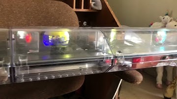 Code 3 PSE D-Tech MX7000 NOS glass rotators