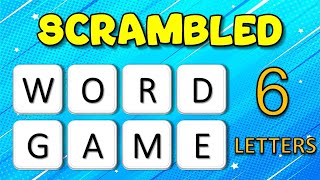 Scrambled Word Game #1 | 6 Letter words | Jumbled Words | Facts & Fun with Tez screenshot 5