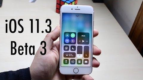 iOS 11.3 BETA 3 On iPHONE 6S! (Review)