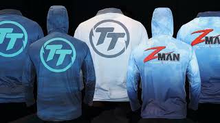 NEW ZMan and TT Fishing Shirts - Collared and Hooded UPF50