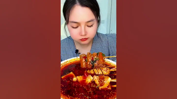 [ ASMR MUKBANG ] This Show Eating Soup Meatballs With Enoki Mushroom Chilli Spicy Yummy .