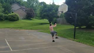 Trying To Dunk A Tennis Ball