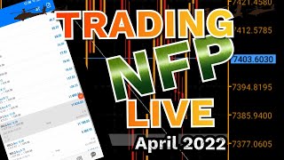 Trading NFP on LIVE Account |April 2022 NFP| 🤯