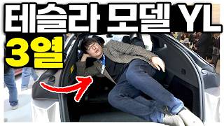 테슬라 모델 YL 3열 접으면 캠핑 가능? 카니발 차주 입장 솔직한 느낌!